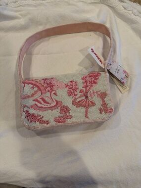 NWT Beaded Ballerina Bag